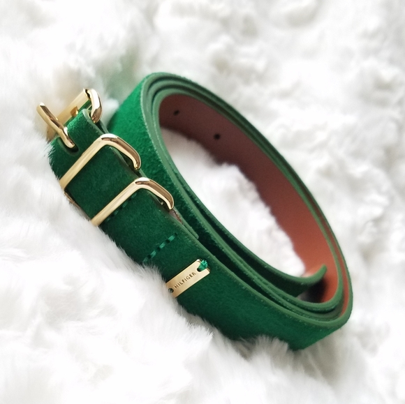Tommy Hilfiger Women's Roller Bucker Suede Belt
